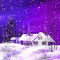 soave background animated winter vintage house - GIF animé gratuit GIF animé