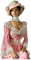 kvinna-rosa - zadarmo png animovaný GIF