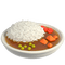Curry rice emoji - zdarma png animovaný GIF