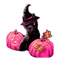 halloween cat - PNG gratuit GIF animé