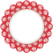 Frame. Circle. Red. Love. Valentine. Leila - PNG gratuit GIF animé