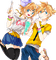 ✶ Rin & Len Kagamine {by Merishy} ✶ - gratis png animerad GIF