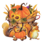pumpkin katrin - Free PNG Animated GIF