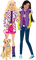 barbie and her frind - png gratis GIF animado