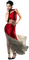 femme en rouge.Cheyenne63 - nemokama png animuotas GIF