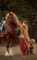 woman with her horse - ücretsiz png animasyonlu GIF