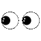 Suspicious Eyes - Безплатен анимиран GIF анимиран GIF