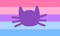 Catgender flag - безплатен png анимиран GIF