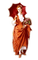 Rena red Vintage Lady Woman Frau - PNG gratuit GIF animé