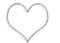 Frame heart sylver - ingyenes png animált GIF