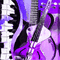 гитара фон soave purple gif - Ücretsiz animasyonlu GIF