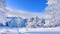 winter landscape--   vinter landskap - Free PNG Animated GIF