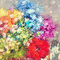 soave background animated flowers  rainbow - GIF animé gratuit GIF animé