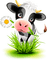 Y.A.M._Summer little animals cow - Free PNG Animated GIF