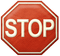 Kaz_Creations Sign Logo Text Stop - zdarma png animovaný GIF