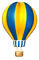 Balloon Ukraine - Bogusia - ilmainen png animoitu GIF