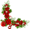 Christmas.Cluster.White.Green.Red - png grátis Gif Animado