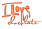 soave text chocolate orange - Free PNG Animated GIF
