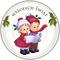 Christmas Polish Text Stamp - Bogusia - ilmainen png animoitu GIF