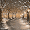 Background Winter-Night