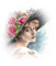 loly33 femme vintage - PNG gratuit GIF animé