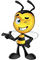 bee - gratis png animerad GIF