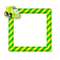 Small Yellow/Green Frame - nemokama png animuotas GIF