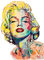 Marilyn Monroe - GIF animado gratis