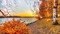 autumn lake - PNG gratuit GIF animé
