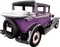 vintage car Bb2 - PNG gratuit GIF animé