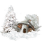 winter fantasy house deco kikkapink - Free PNG Animated GIF