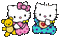 bb Hello Kitty - Besplatni animirani GIF animirani GIF