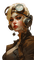 steampunk femme - безплатен png анимиран GIF
