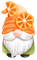 Gnome Orange - Bogusia - GIF animado grátis