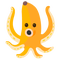 emojikitchen banana octopus - ücretsiz png animasyonlu GIF