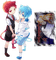 Kuroko et Akashi - gratis png animeret GIF