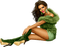 autumn woman green kikkapink winter - ücretsiz png animasyonlu GIF