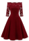 Dress Red Dark - By StormGalaxy05 - gratis png geanimeerde GIF