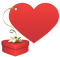 Kaz_Creations Heart Hearts Love Valentine Valentines - png gratuito GIF animata