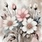 springtimes spring flowers vintage background - PNG gratuit GIF animé