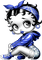 ♡§m3§♡ vintage old betty boop blue cute - ilmainen png animoitu GIF