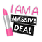 Kaz_Creations Text-I Am a Massive Deal - gratis png animeret GIF