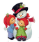 snowman  by nataliplus - png gratis GIF animado