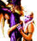Femme et dragon - ilmainen png animoitu GIF