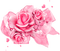 Roses.Hearts.Ribbon.Butterfly.Pink - PNG gratuit GIF animé