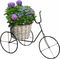 deco flowers blue vintage kikkapink bike - png gratis GIF animasi