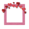 Small Pink Frame - zadarmo png animovaný GIF
