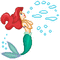 Ariel - Nemokamas animacinis gif animuotas GIF