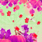 SA / BG / animated.laeves.automn.pink.green.idca - Darmowy animowany GIF