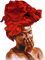 soave woman  africa  red brown - png gratuito GIF animata